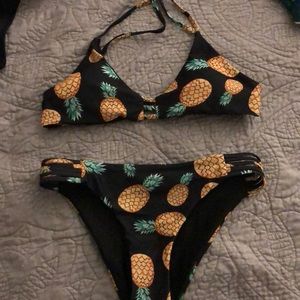 Pineapple bikini set